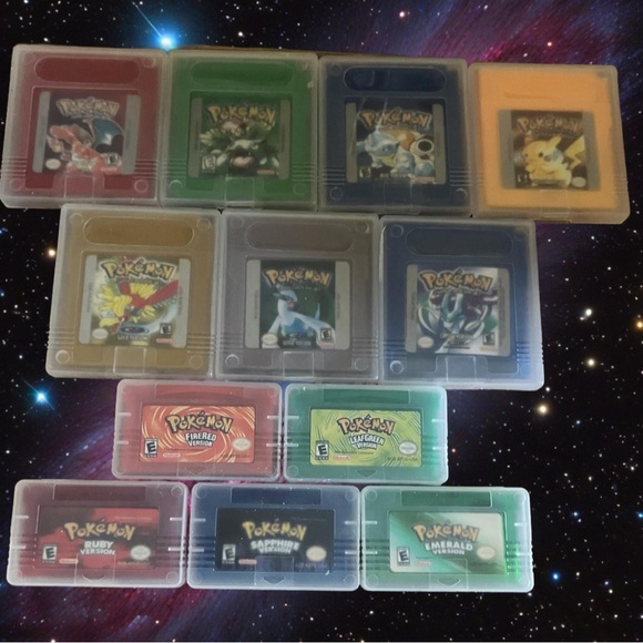12 Vintage Game boy Pokemon Game Bundle New With Cases (Please Read) - Picture 2 of 2